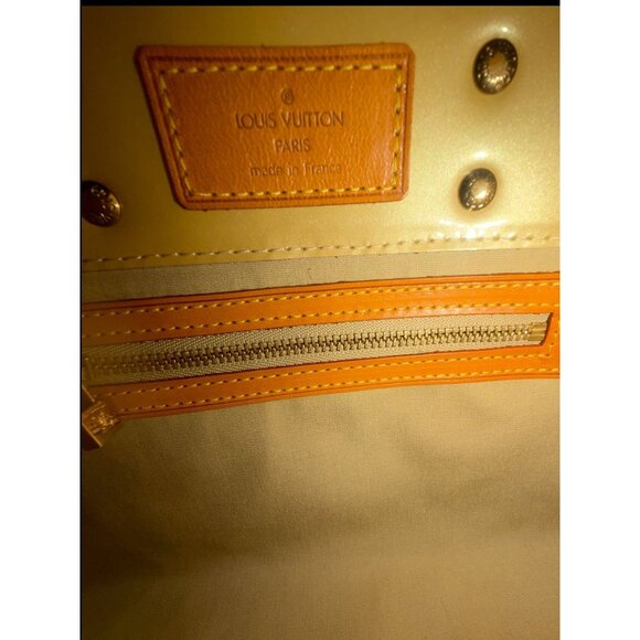 VTG Louis Vuitton Monogram Vernis Reade PM Tote MI0082 Noisette LV Handbag Y2K - Picture 8 of 12